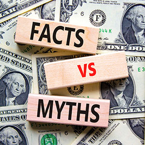 FACTS vs MYTHS on money, for Florida disability benefits debunked